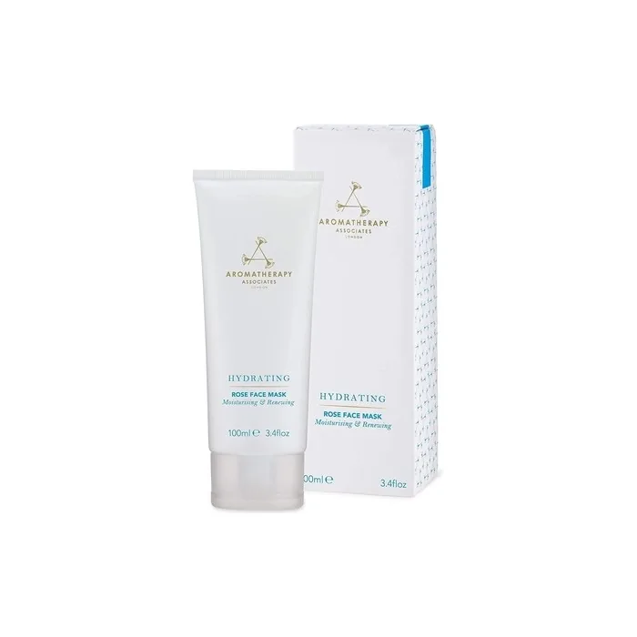 Aromatherapy Associates Hydrating Rose Face Mask with Aloe Vera, Sodium Hyaluronate and Rose Water 100ml