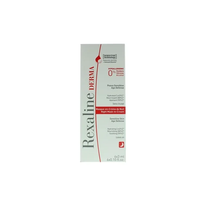 Rexaline Derma Night Maskincream 6x 3ml