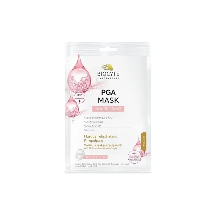 Biocyte Pga Bio-Cellulose Tissue Face Mask with Hyaluronic Acid and Aloe