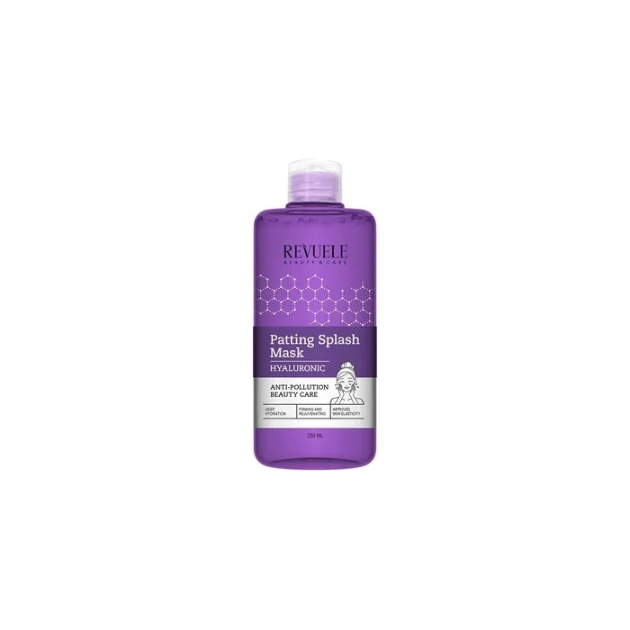 Revuele Patting Splash Hyaluronic Acid Mask 250ml - Protects Skin from Pollution and Daily Stress