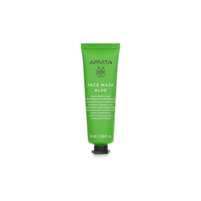 Apivita Face Mask with Aloe Moisturizing and Refreshing 50ml