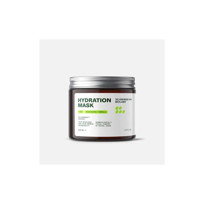 Scandinavian Biolabs Hydration Mask Deep Moisture Enhances Shine Frizz