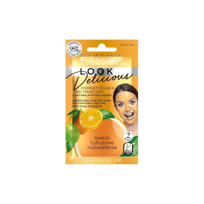 Eveline Cosmetics Look Delicious Energizing Face Mask with Natural Exfoliation 10ml
