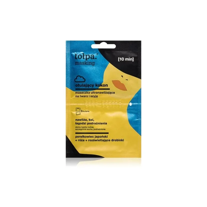 Topa Moisturizing Cocoon Wrapping Mask For Face And Neck