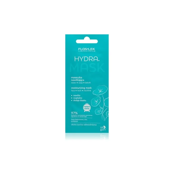 Phydra Mask Moisturizing Face Neck And Decolletage Mask 6 Ml