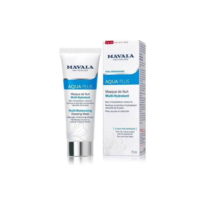 Mavala Aqua Plus Multi-Moisturizing Sleeping Mask 75ml
