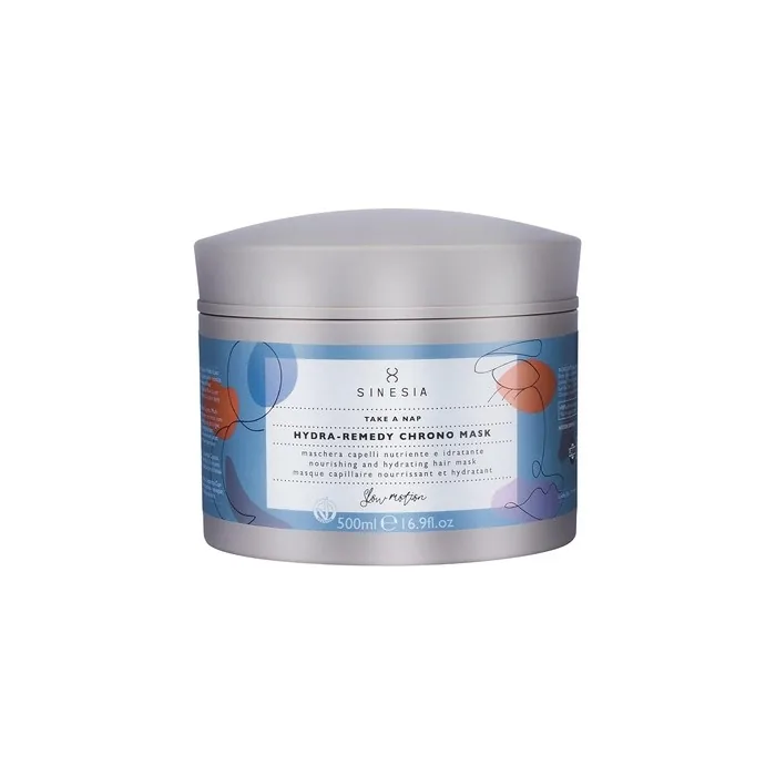 Hydra-Remedy Chrono Mask Nourishing Hydrating Overnight Hair Treatment Shea Butter Argan Conditioning 16.9 oz