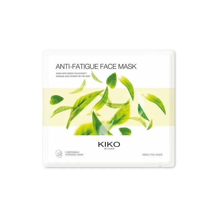 Kiko Milano Antifatigue Face Mask Moisturising Hydrogel Face Mask With Green Tea Extract