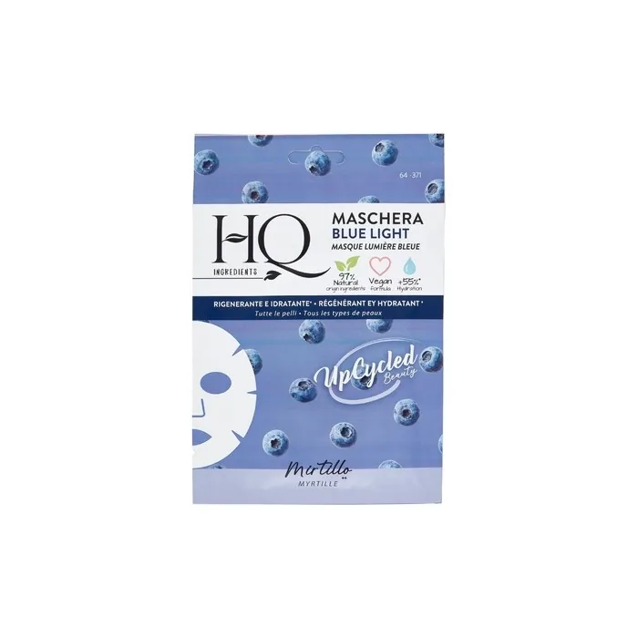Hq Ingredients Blue Light Regenerating And Hydrating Mask Blueberry
