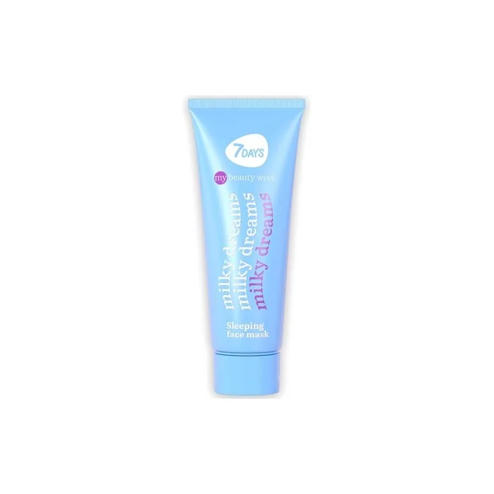 7days Facial Night Mask With Vitamin E Almond Oil And Jojoba Hydrating Mask 80ml Milky Dreams