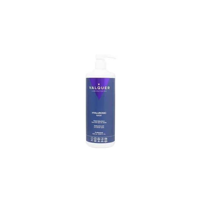 Valquer Hyaluronic Acid Mask for Extra Moisture and Vitality for All Hair Types 975ml