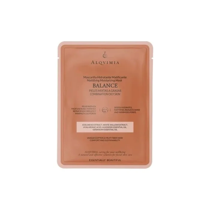 Alqvimia Essentially Beautiful Balance Mask Hydrating Mattifying