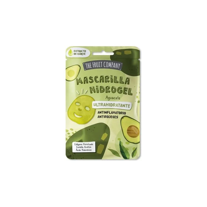 The Fruit Company Avocado Ultra Hydrating Hydrogel Facial Mask For All Skin Types 31g