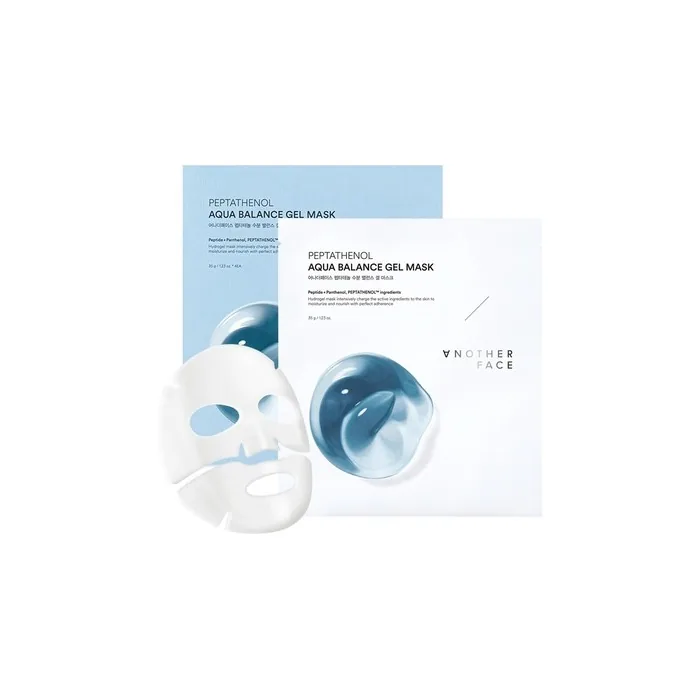 Anotherface Peptathenol Aqua Balance Mask Overnight Deep Hydrating - Pack of 4
