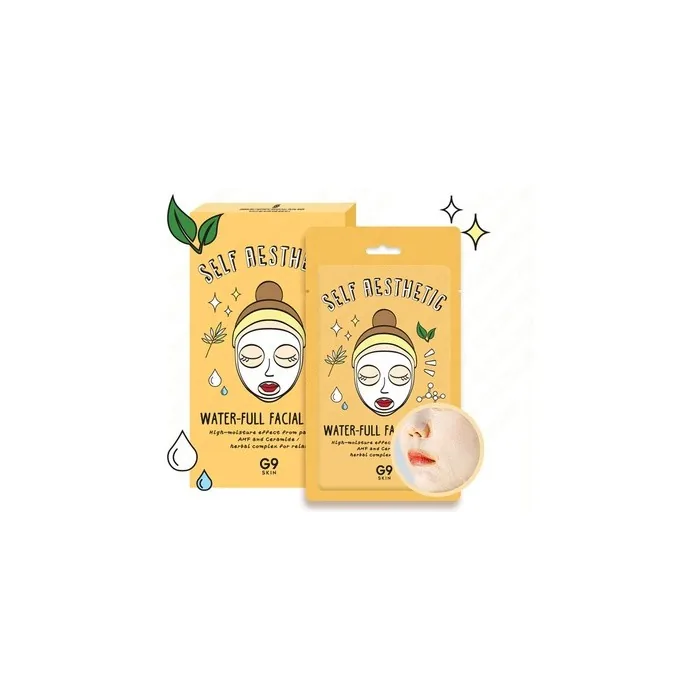 G9skin Self Aesthetic Water-Full Facial Mask Monodose