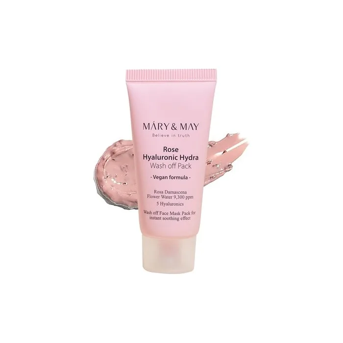 Mary & May Rose Hyaluronic Hydra Wash Off Pack 30g