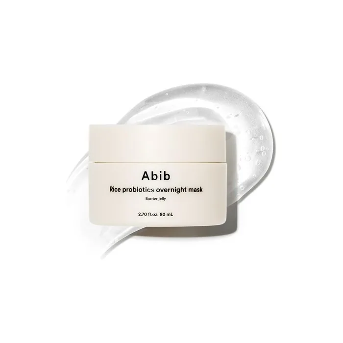 Abib Rice Probiotics Overnight Mask Barrier Jelly 80ml K-Cosmetics Night Mask