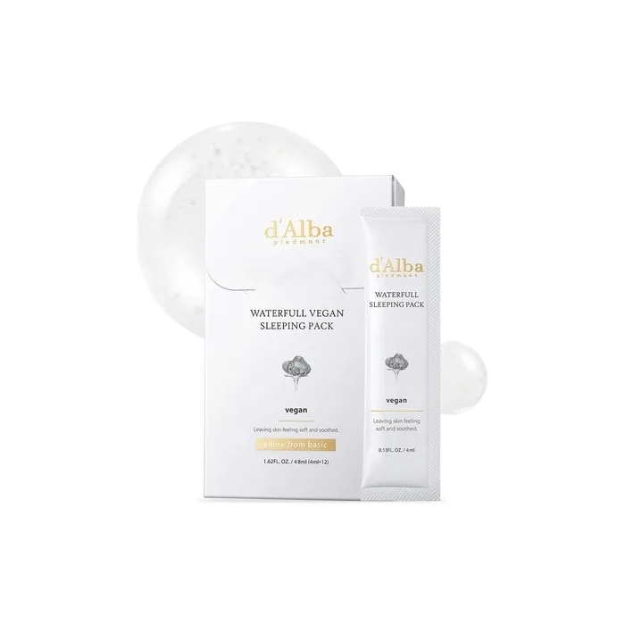 D'Alba Italian White Truffle Waterfull Vegan Sleeping Pack