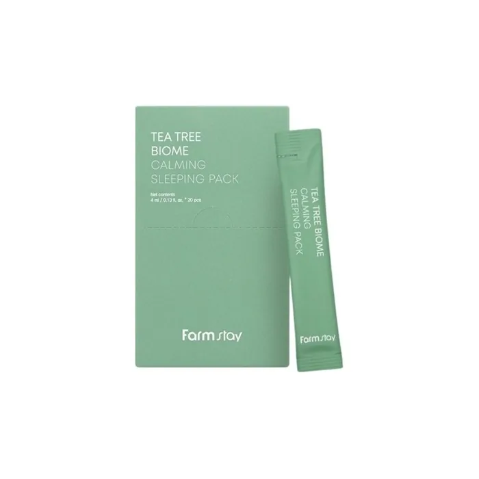 Farmstay Tea Tree Biome Calming Sleeping Pack A Soothing Sleeping Mask For Face Care