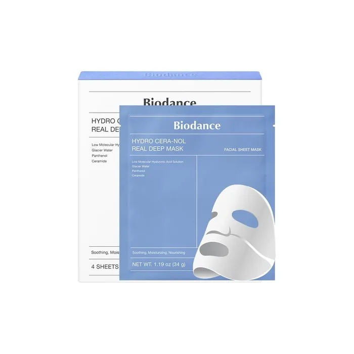 Biodance Hydro Cera-Nol Real Deep Mask Overnight Hydrogel Soothing