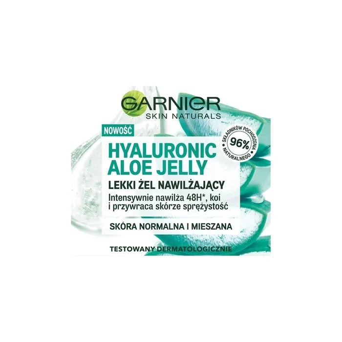 Garnier Hyaluronic Aloe Jelly Lightweight Moisturizing Gel For Normal And Combination Skin 50ml