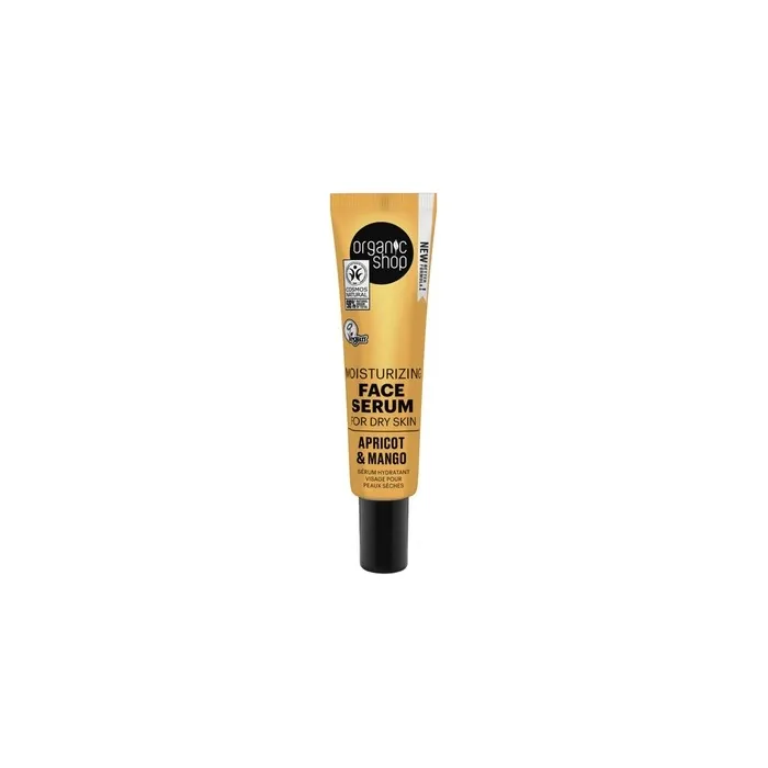 Organic Shop Apricot Moisturizing Serum Facial For Dry Skin 30ml