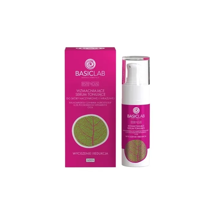 Basiclab Strengthening Toning Serum For Sensitive And Capillary Skin