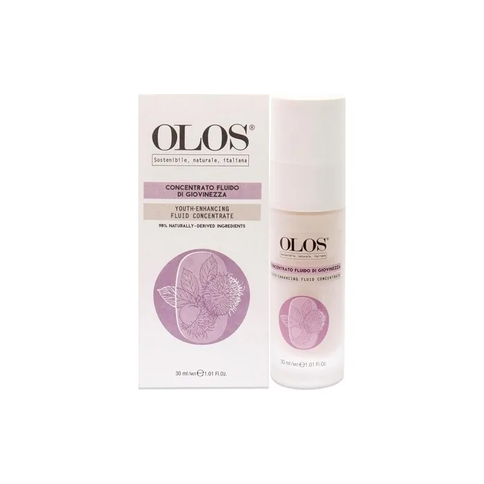 Olos Youth-Enhancing Fluid Concentrate 1.01 Oz Face Serum with Silky Texture