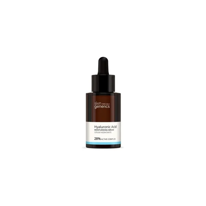 Skin Generics Moisture Serum with Hyaluronic Acid, Aloe Vera, Hawaiian Algae, and Collagen 30ml - 100% Vegan
