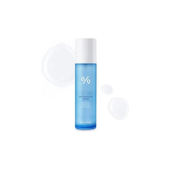 Dr.Ceuracle Hyal Reyouth Toner Fast Absorbing Hydration with Hyaluronic Acid and Panthenol Revitalizing Radiant Moisturizing Skincare for Dry and Combination Skin Firming Lifting Enriching