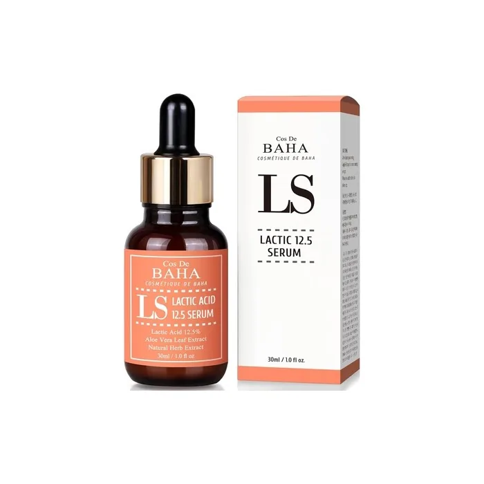 Lactic Acid 12.5% Hydrating Serum with Botanical Extracts - Gentle Skin Renewal