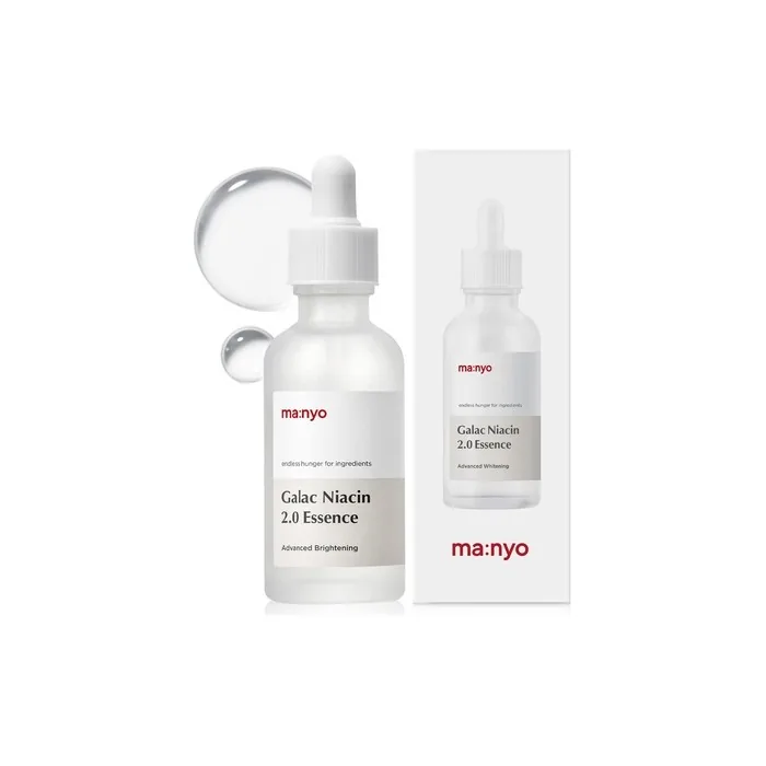 ma:nyo Galac Niacin 2.0 Essence Korean Facial Serum Ultra Hydrating Tone Balancing Niancinamide 1.69 fl oz (50ml)