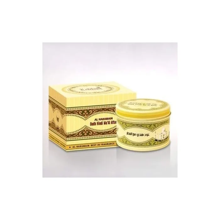 Al Haramain Perfumes Bukhoor Oudh Hindi Ma'al Attar 50g