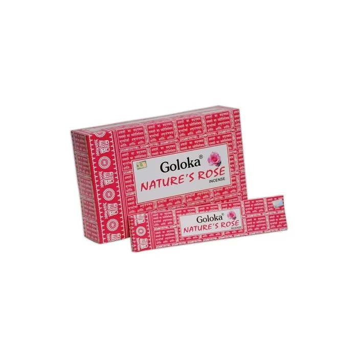 Goloka Nature's Rose Incense Sticks 15gms - Single Pack