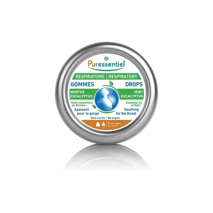 Puressentiel Respiratory Eucalyptus Throat Drops 45g