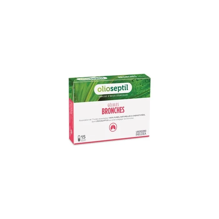 Olioseptil Bronquios 15 Capsules