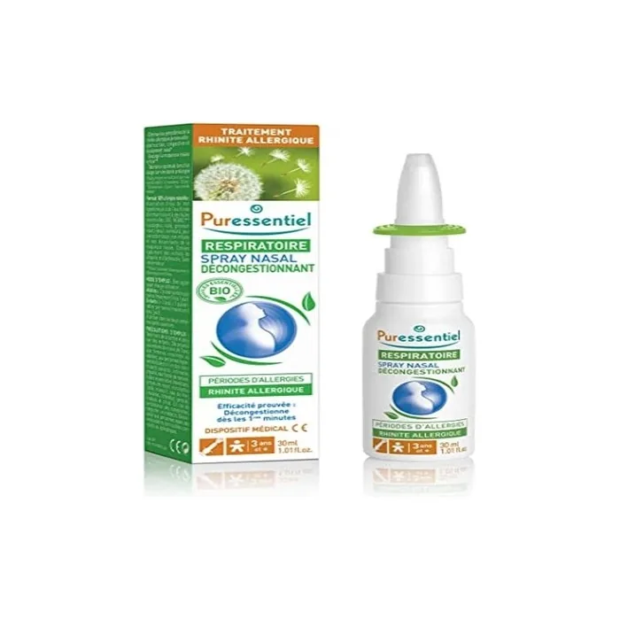 Puressentiel Respiratory Nasal Decongestant Spray for Allergies 30ml