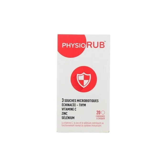 Physiorub Laboratoire Immubio 20 Tablets