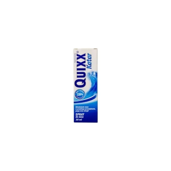 Quixx Qatar Nasal Spray 30ml Seawater For Sinus Cold And Paranasal Sinuses