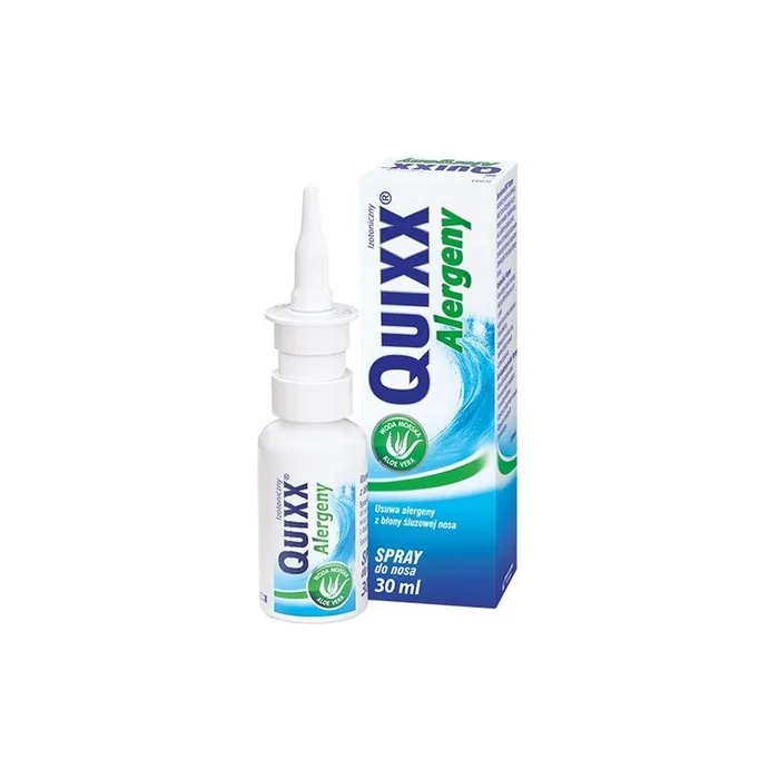 Quixx Allergens Nasal Spray 30ml Seawater For Sinus Cold And Paranasal Sinuses