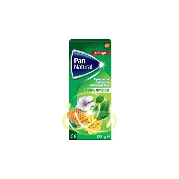 Panacalm Pan Natural Cough Syrup For Dry & Productive Cough With Honey And Herbal Extracts - 128 Grams