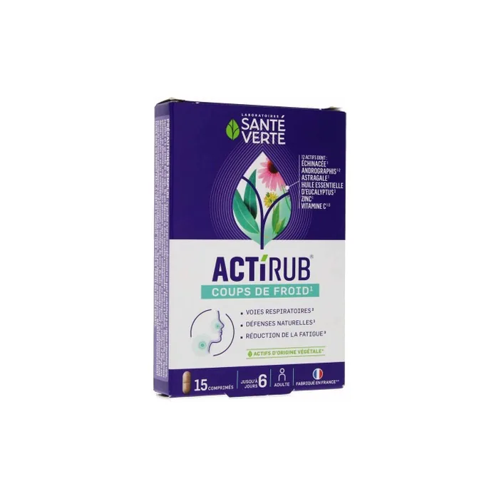 Sante Verte Actirub 15 Tablets