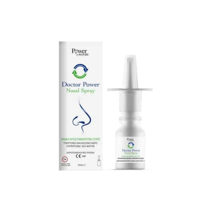 Power Health Power Of Nature Doctor Power Nasal Spray Decongestant Spray For The Nose 20ml