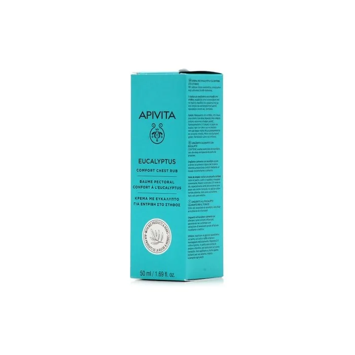 Apivita Cream With Eucalyptus For Chest Rubbing 50ml