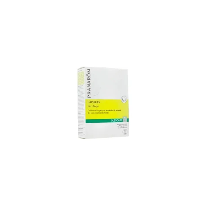 Pranarm Pranarom Olocaps Nose And Throat 30 Capsules