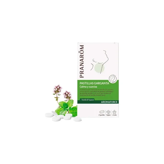 Pranarm Aromaforce Throat Lozenges 21 Units