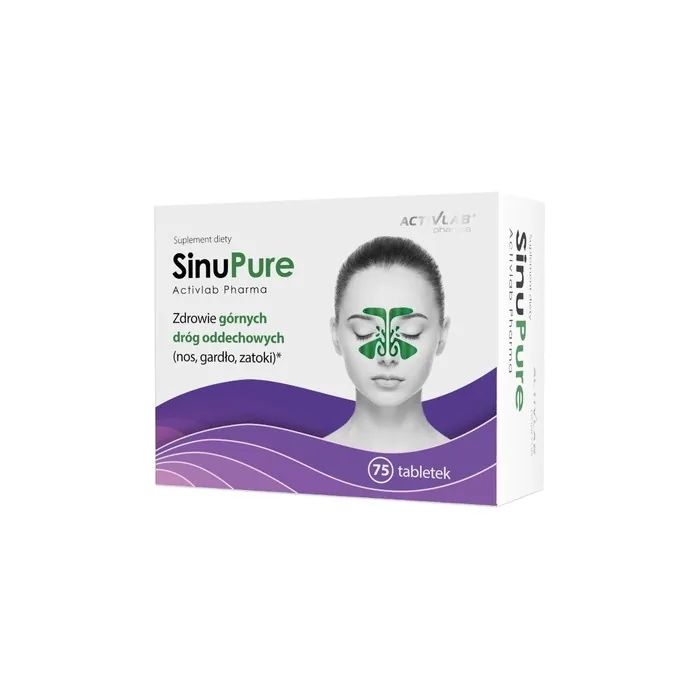 Activlab Pharma Sinupure Nasal Wellness Support 75 Tablets