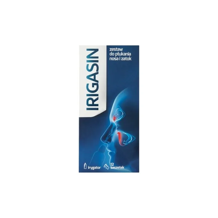 Aflofarm Irigasin Nose and Sinus Rinse Kit with 12 Sachets
