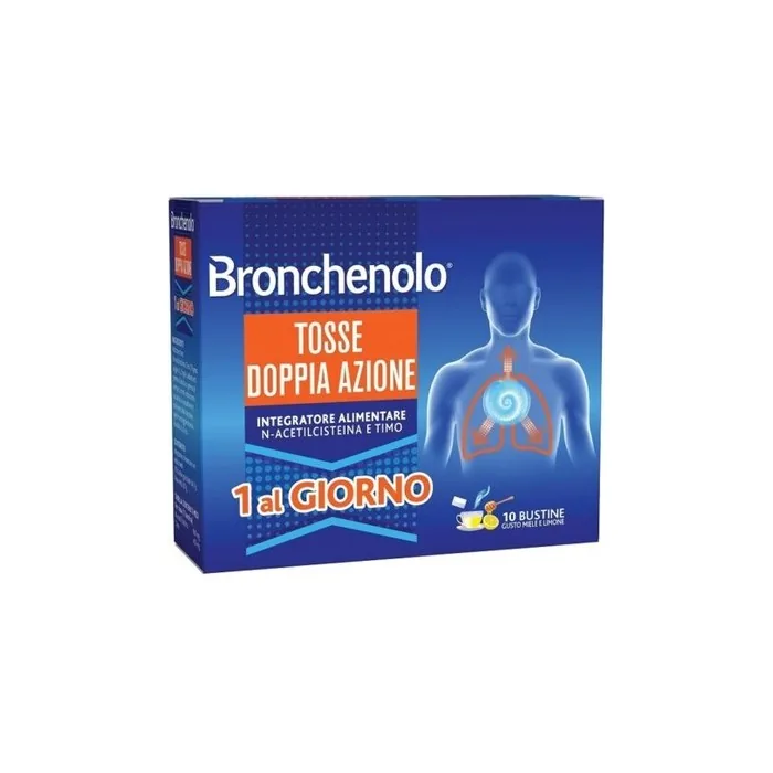 Bronchenolo Cough Double Action 10 Sachets