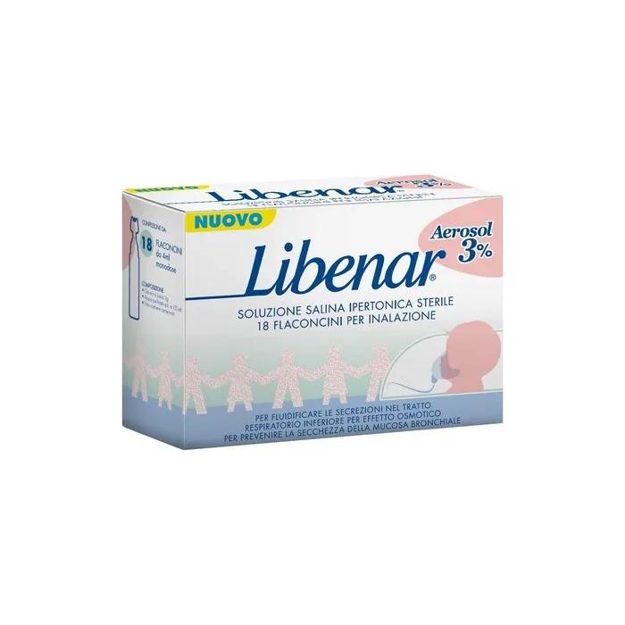 Libenar Aerosol Ampoules 3% For Inhalation In Aerosol Therapy Of Babies